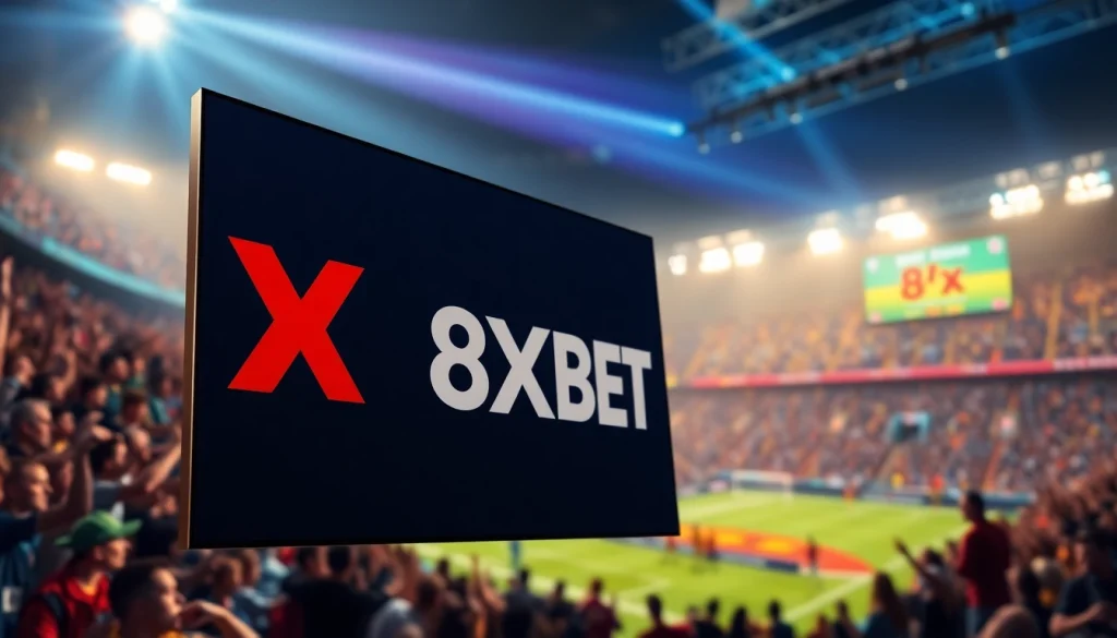 Engaging interface of 8XBET showcasing sports betting excitement and interaction.