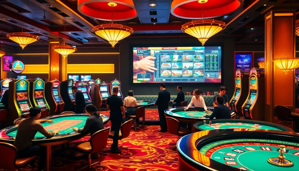 Enjoy thrilling gameplay at https://hz88.my/ with vibrant casino tables featuring poker, roulette, and slot machines.